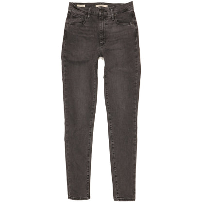 Levi's Mile Black Skinny Slim Stretch Jeans High Waisted W29 L32