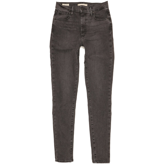 Levi's Mile Black Skinny Slim Stretch Jeans High Waisted W29 L32