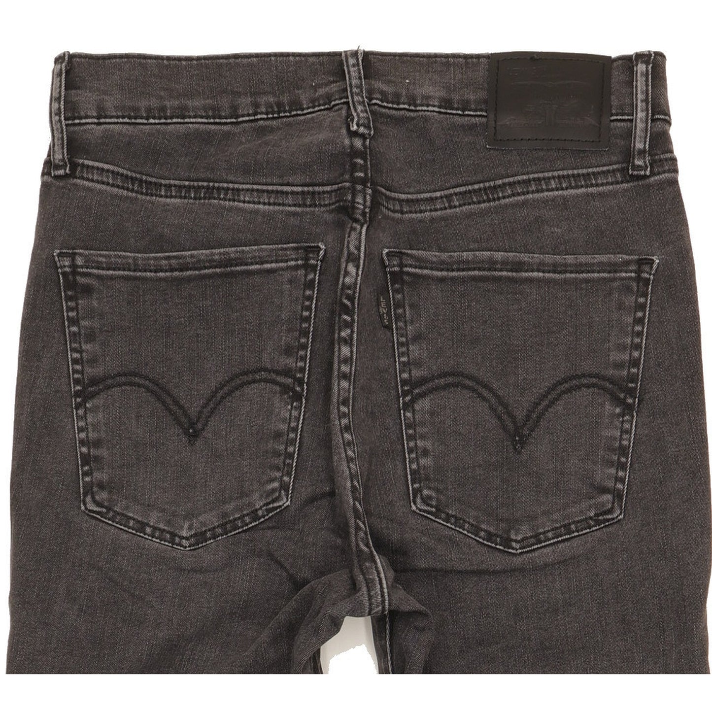 Levi's Mile Black Skinny Slim Stretch Jeans High Waisted W29 L32