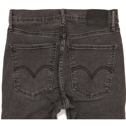 Levi's Mile Black Skinny Slim Stretch Jeans High Waisted W29 L32