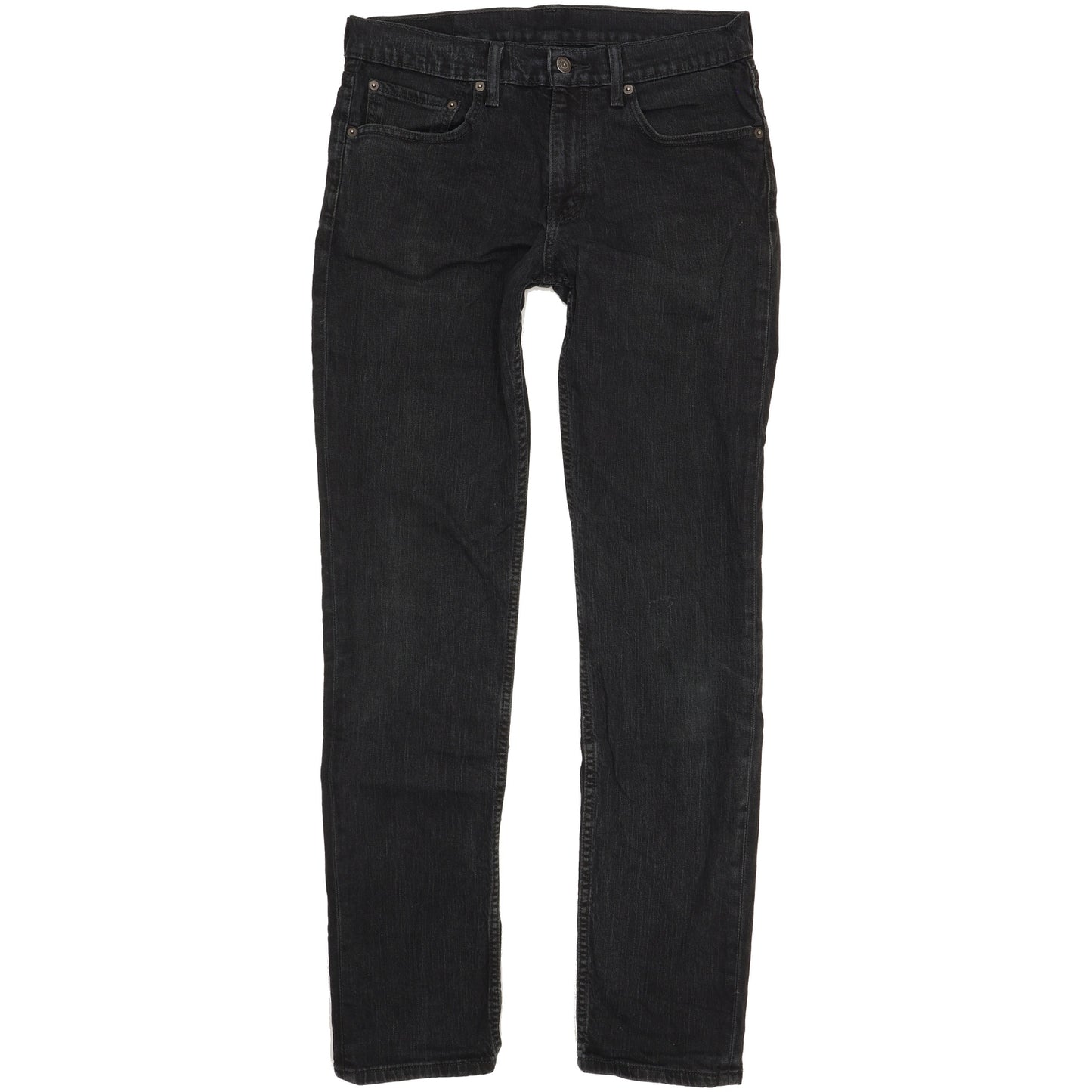 Levi's 511 Men Black Straight Slim Stretch Jeans W32 L33