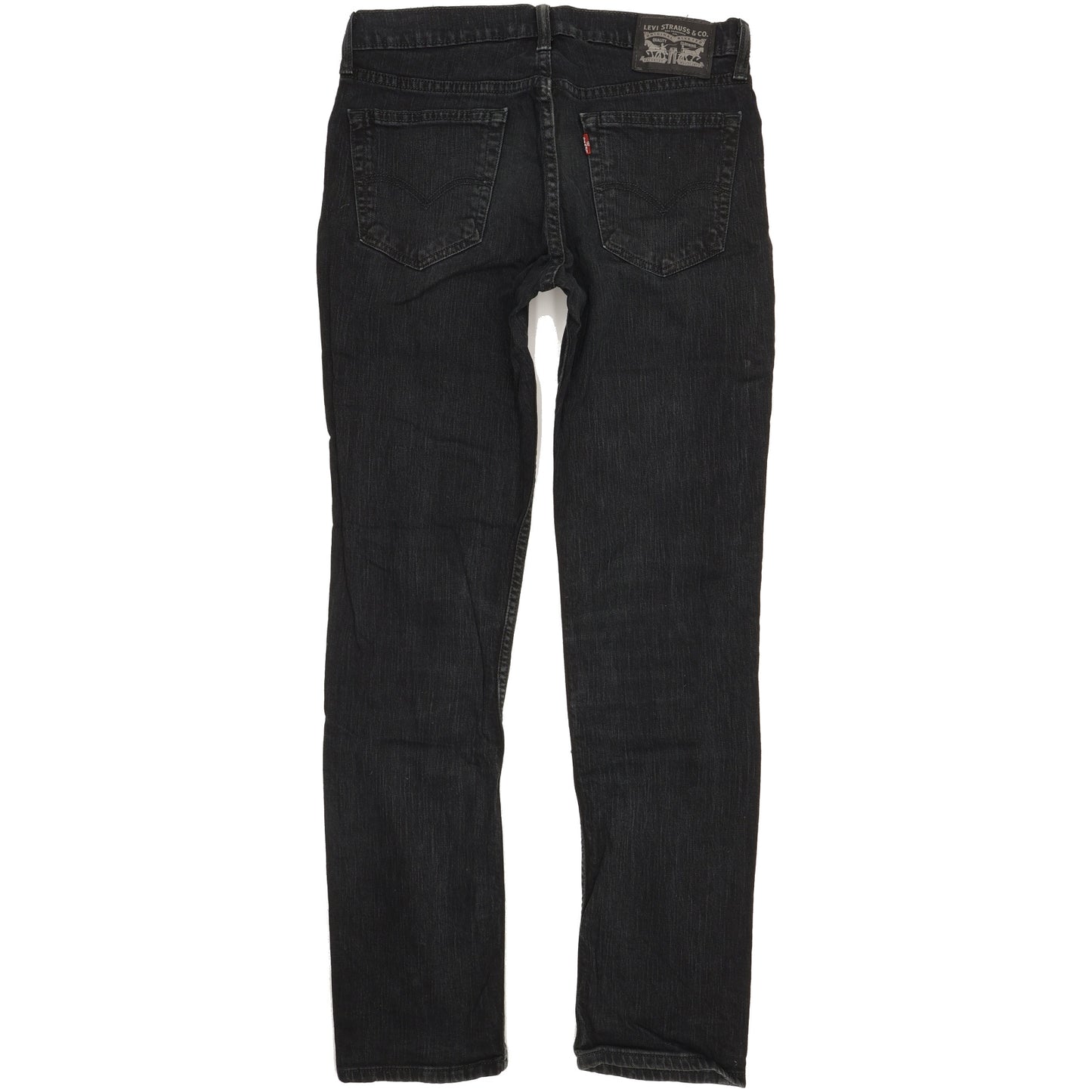 Levi's 511 Men Black Straight Slim Stretch Jeans W32 L33