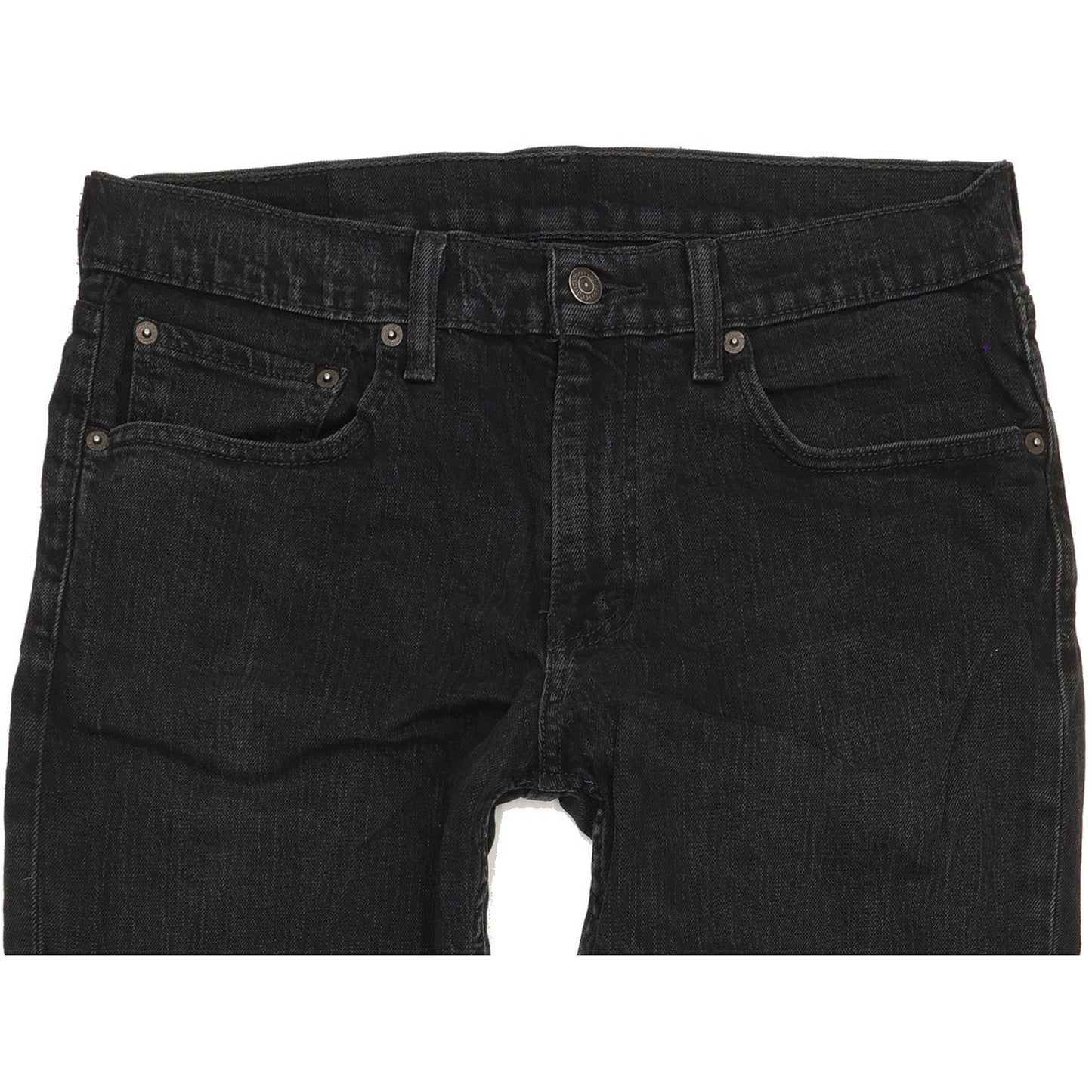 Levi's 511 Men Black Straight Slim Stretch Jeans W32 L33