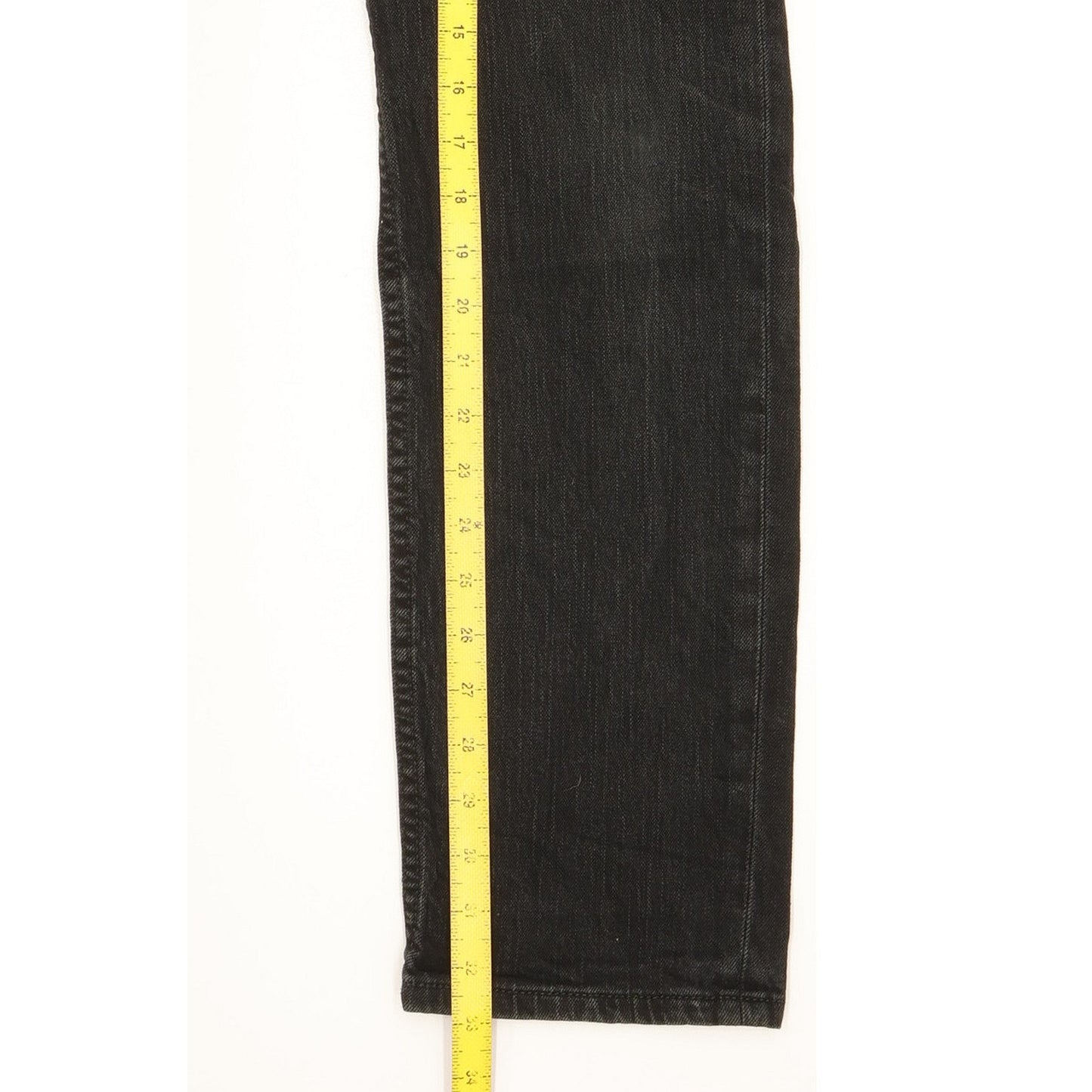 Levi's 511 Men Black Straight Slim Stretch Jeans W32 L33