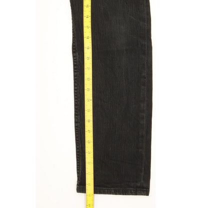 Levi's 511 Men Black Straight Slim Stretch Jeans W32 L33