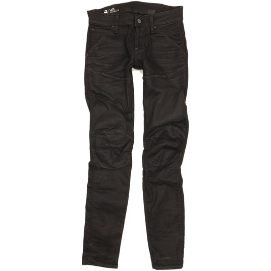 G-Star 5620 Women Black Skinny Slim Stretch Jeans W29 L32