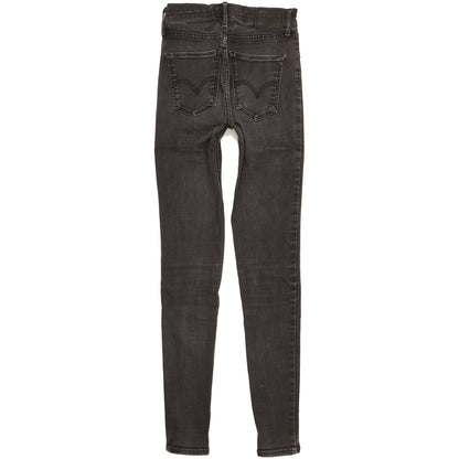 Levi's Mile Women Black Skinny Slim Stretch Jeans W26 L31