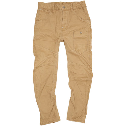 G-Star Alcatraz 3D Men Brown Tapered Loose Jeans W30 L32