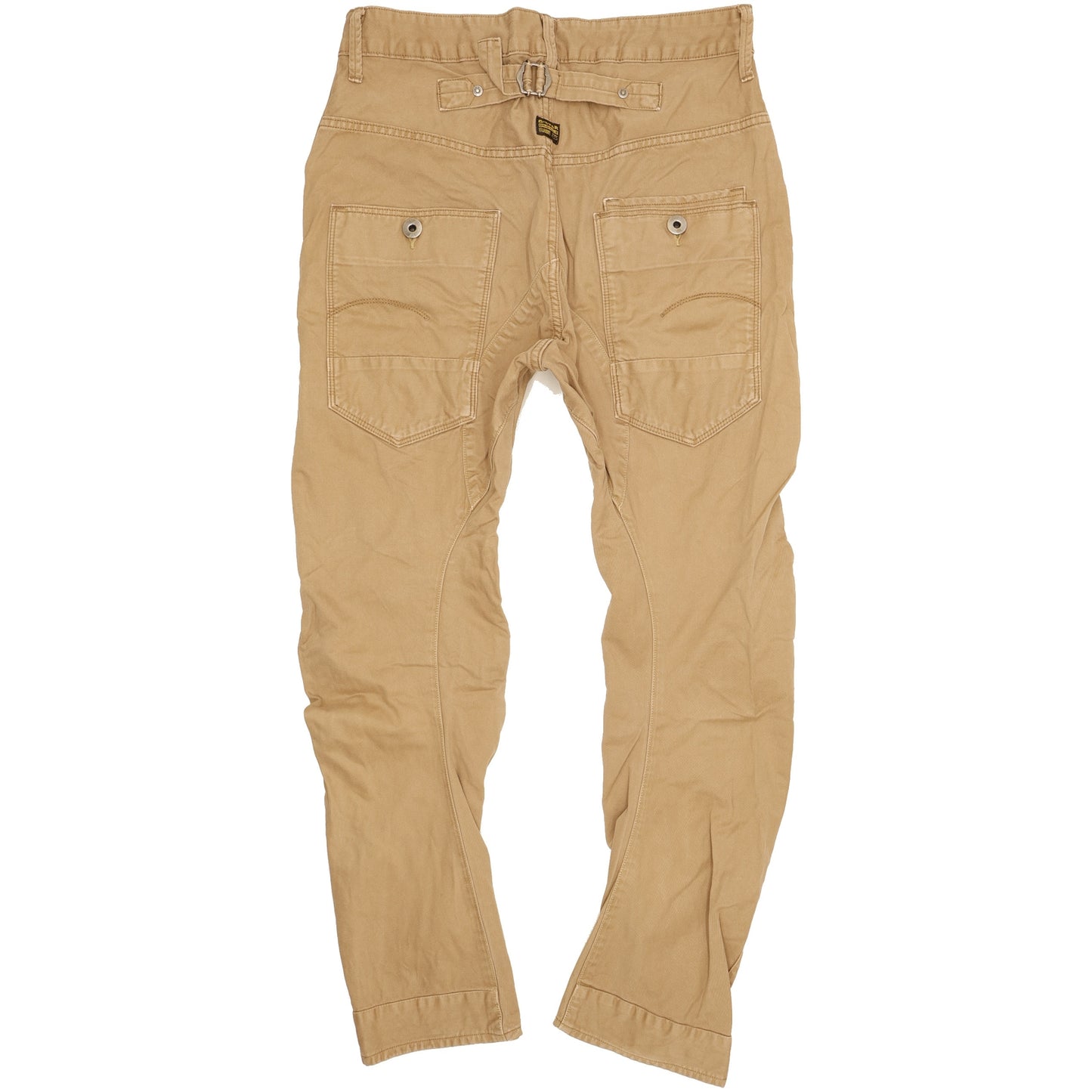 G-Star Alcatraz 3D Men Brown Tapered Loose Jeans W30 L32