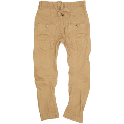 G-Star Alcatraz 3D Men Brown Tapered Loose Jeans W30 L32