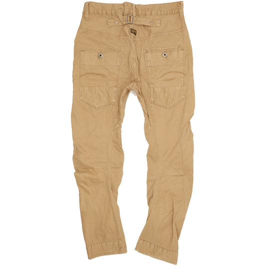 G-Star Alcatraz 3D Men Brown Tapered Loose Jeans W30 L32