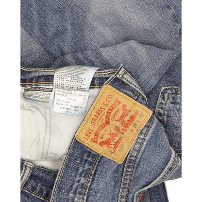 Levi's 510 Men Blue Skinny Slim Stretch Jeans W33 L31