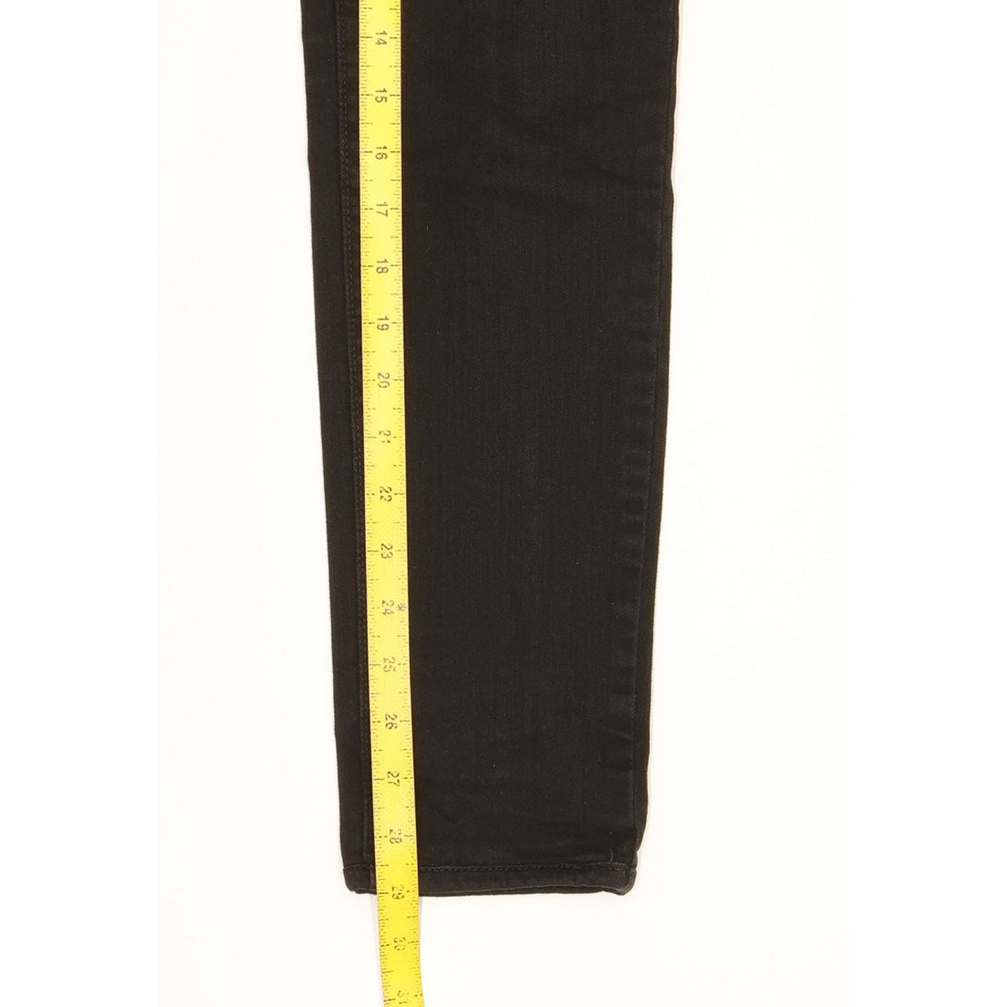 Levi's 711 Women Black Skinny Slim Stretch Jeans W27 L29
