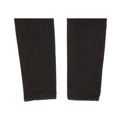 Levi's 711 Women Black Skinny Slim Stretch Jeans W27 L29