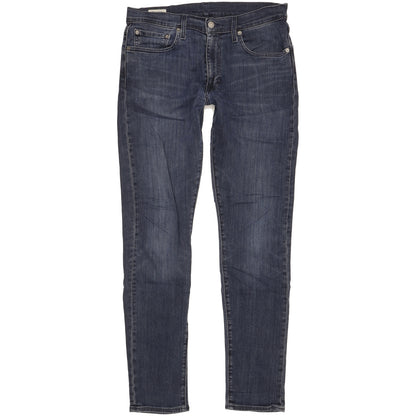 Levi's 512 Men Blue Tapered Slim Stretch Jeans W32 L32