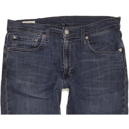 Levi's 512 Men Blue Tapered Slim Stretch Jeans W32 L32