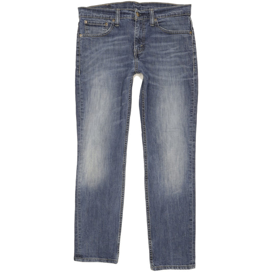 Levi's 511 Irregular Men Blue Straight Slim Stretch Jeans W32 L29