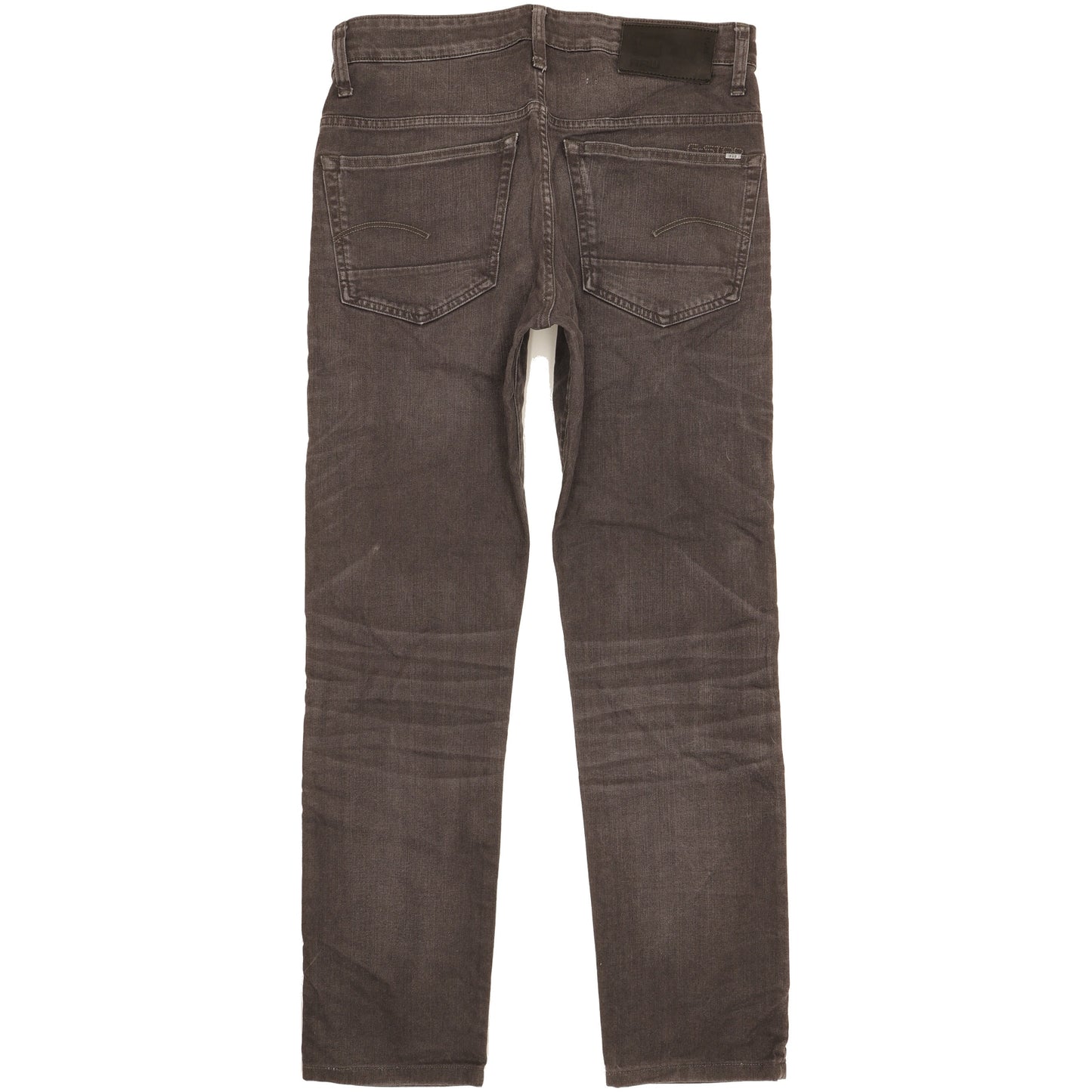 G-Star 3301 Men Grey Tapered Slim Stretch Jeans W32 L31
