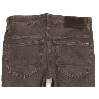 G-Star 3301 Men Grey Tapered Slim Stretch Jeans W32 L31