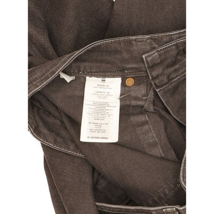 G-Star 3301 Men Grey Tapered Slim Stretch Jeans W32 L31