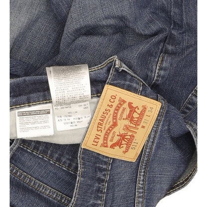 Levi's 511 Men Blue Straight Slim Stretch Jeans W31 L33