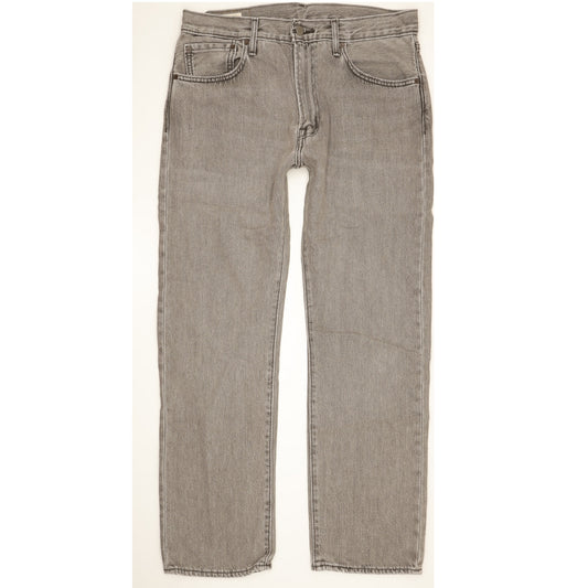 Levi's 551 Men Grey Straight Regular Jeans W33 L30