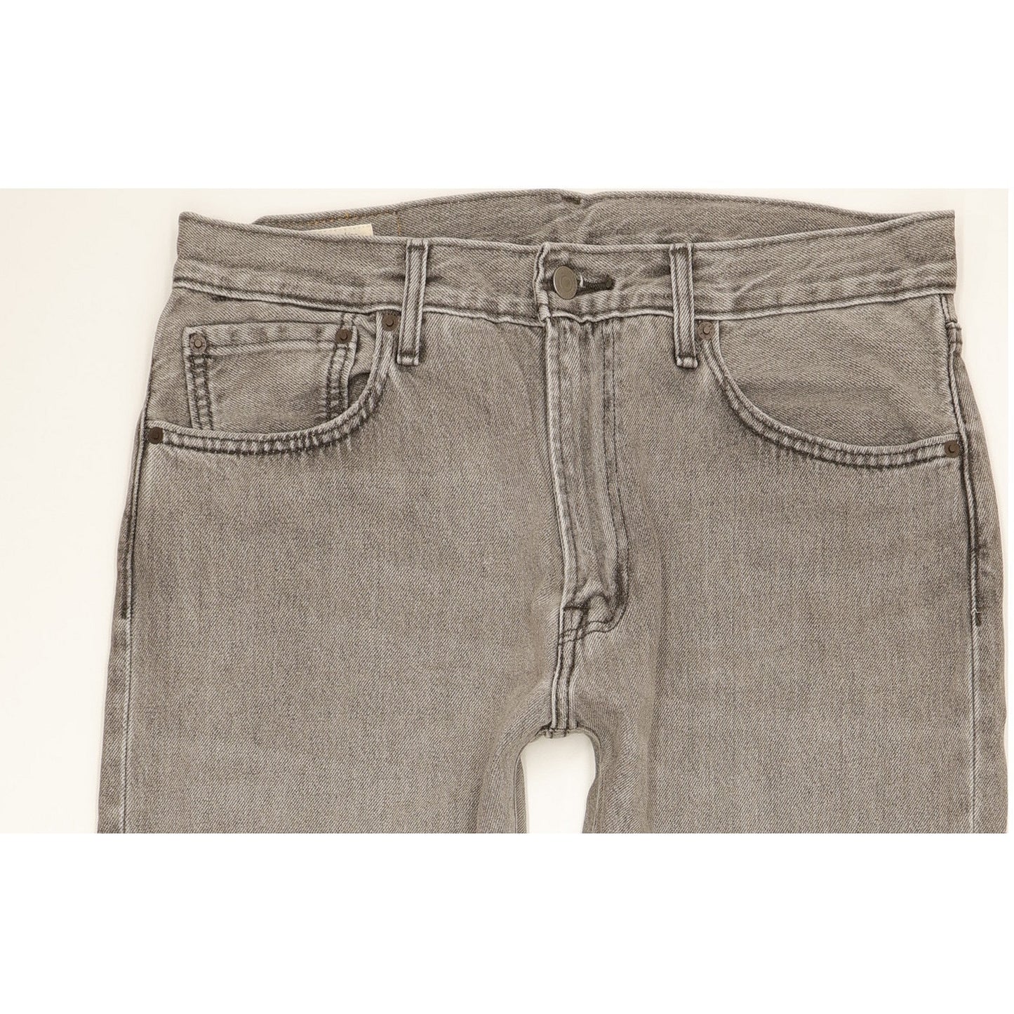 Levi's 551 Men Grey Straight Regular Jeans W33 L30
