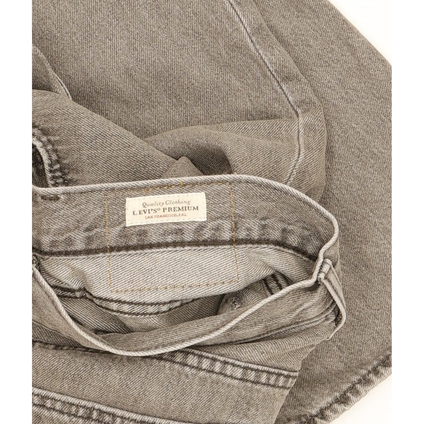 Levi's 551 Men Grey Straight Regular Jeans W33 L30
