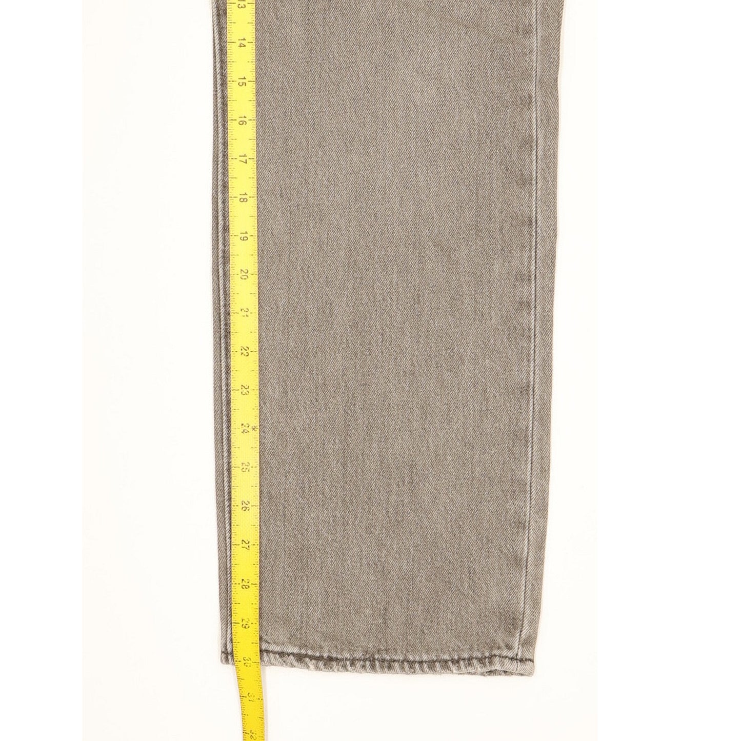 Levi's 551 Men Grey Straight Regular Jeans W33 L30