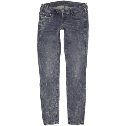 G-Star 3301 Women Blue Skinny Slim Stretch Jeans W29 L33