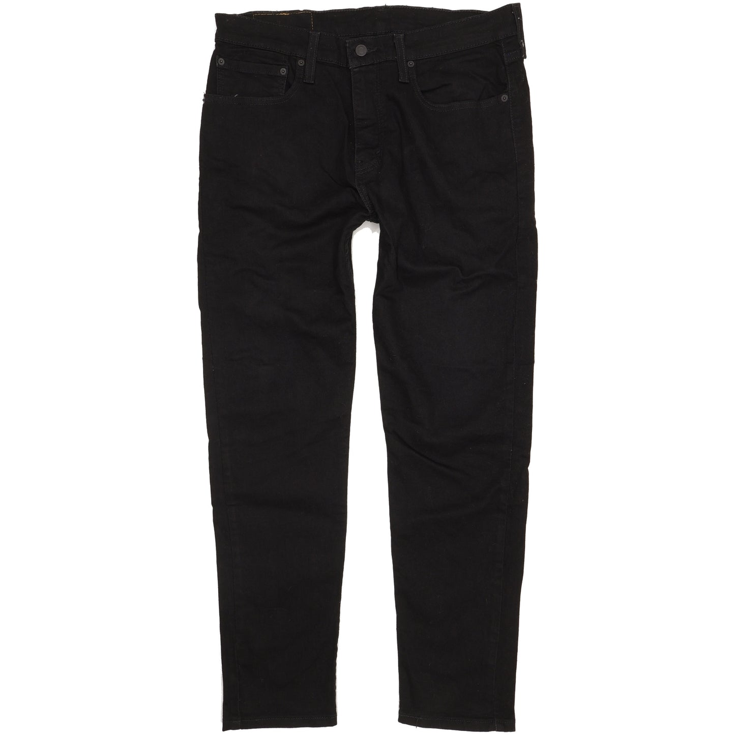 Levi's 502 Hi-Ball Men Black Tapered Regular Stretch Jeans W34 L30