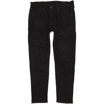 Levi's 502 Hi-Ball Men Black Tapered Regular Stretch Jeans W34 L30