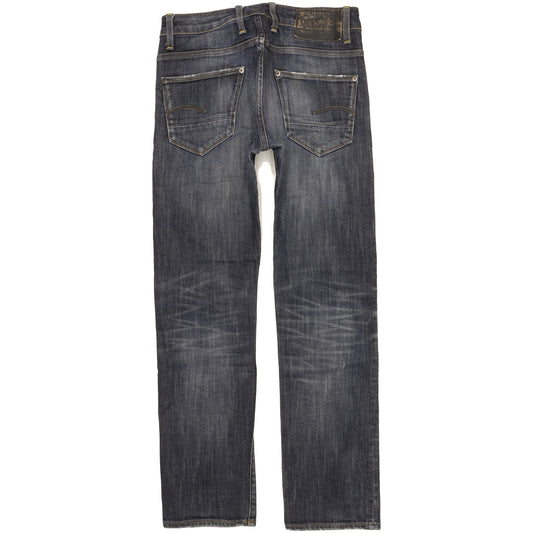 G-Star Revend Men Blue Straight Slim Stretch Jeans W29 L31
