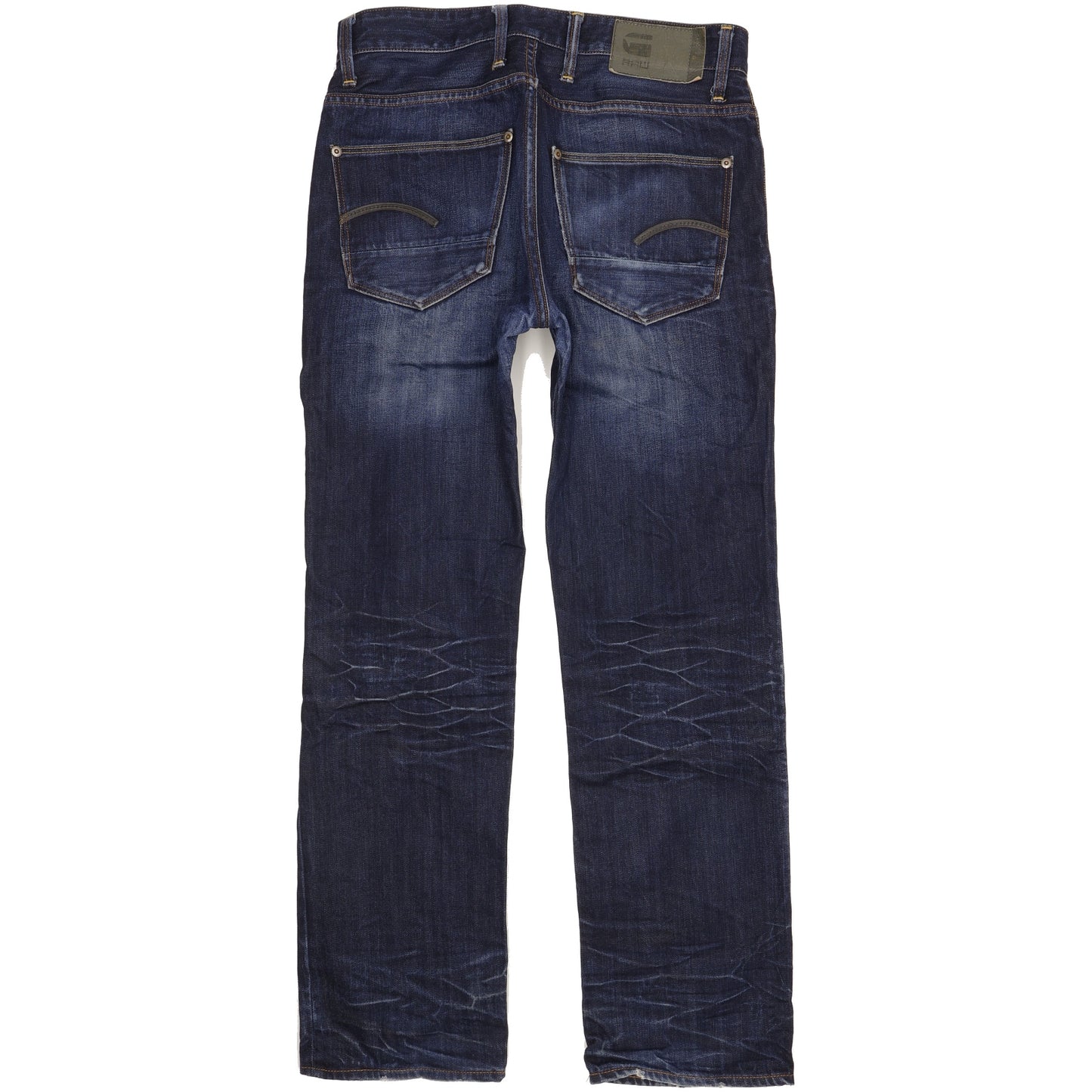 G-Star Defend Men Blue Straight Loose Jeans W30 L31