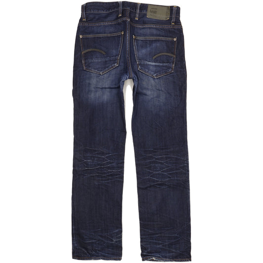 G-Star Defend Men Blue Straight Loose Jeans W30 L31