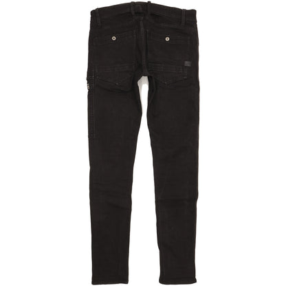 G-Star Powel Men Black Skinny Slim Stretch Jeans W34 L34