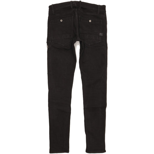 G-Star Powel Men Black Skinny Slim Stretch Jeans W34 L34