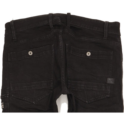 G-Star Powel Men Black Skinny Slim Stretch Jeans W34 L34