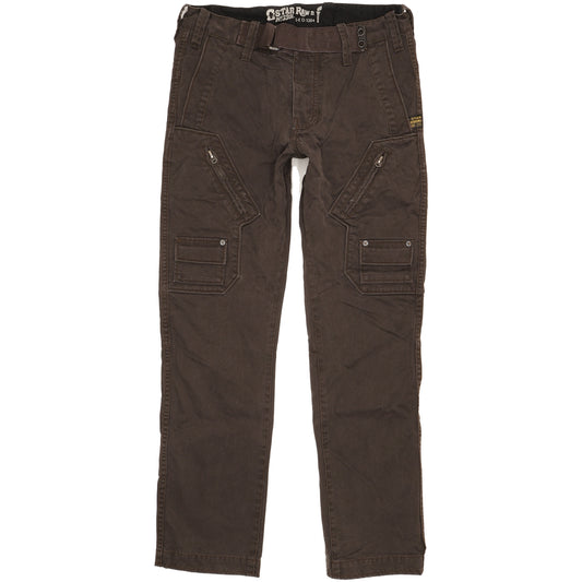 G-Star 5204 Men Brown Straight Regular Jeans W33 L32