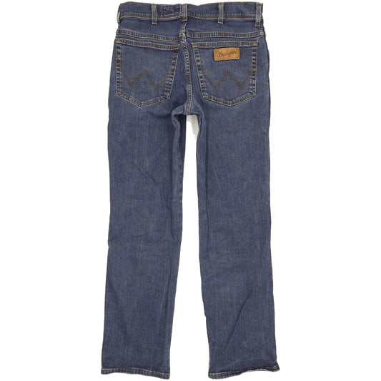 Wrangler Texas Men Blue Straight Regular Stretch Jeans W33 L30