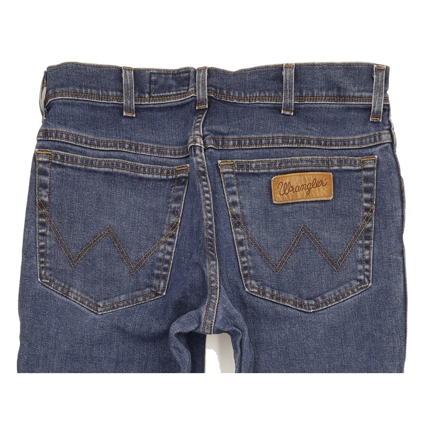 Wrangler Texas Men Blue Straight Regular Stretch Jeans W33 L30