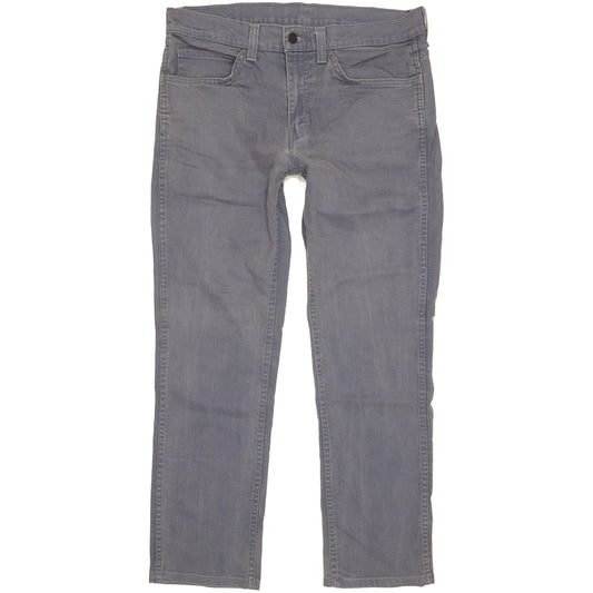 Levi's 511 Men Blue Straight Slim Stretch Jeans W34 L28