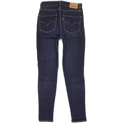 Levi's 721 Women Blue Skinny Slim Stretch Jeans W26 L28