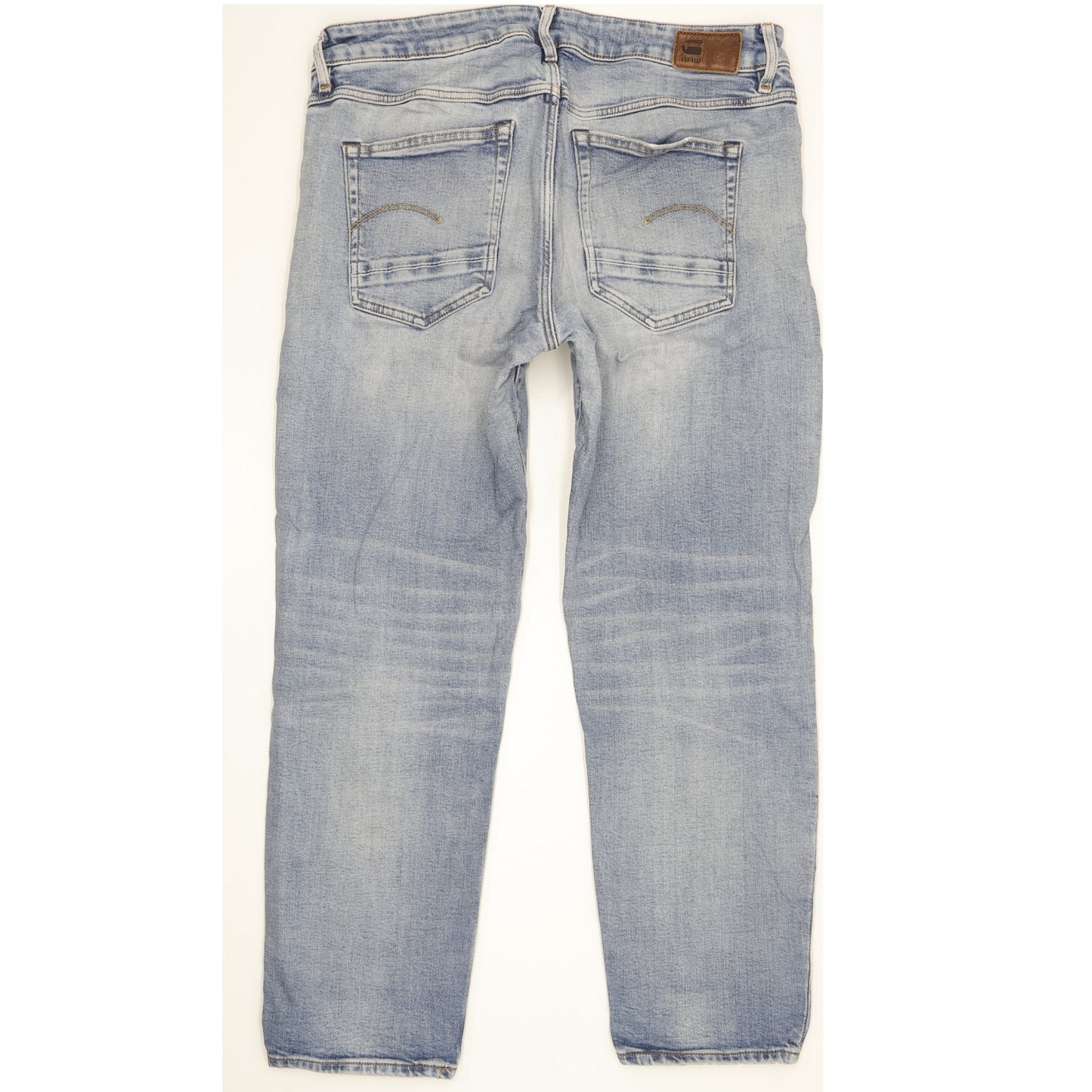 G-Star Kate Women Blue Straight Loose Boyfriend Stretch Jeans W29 L30