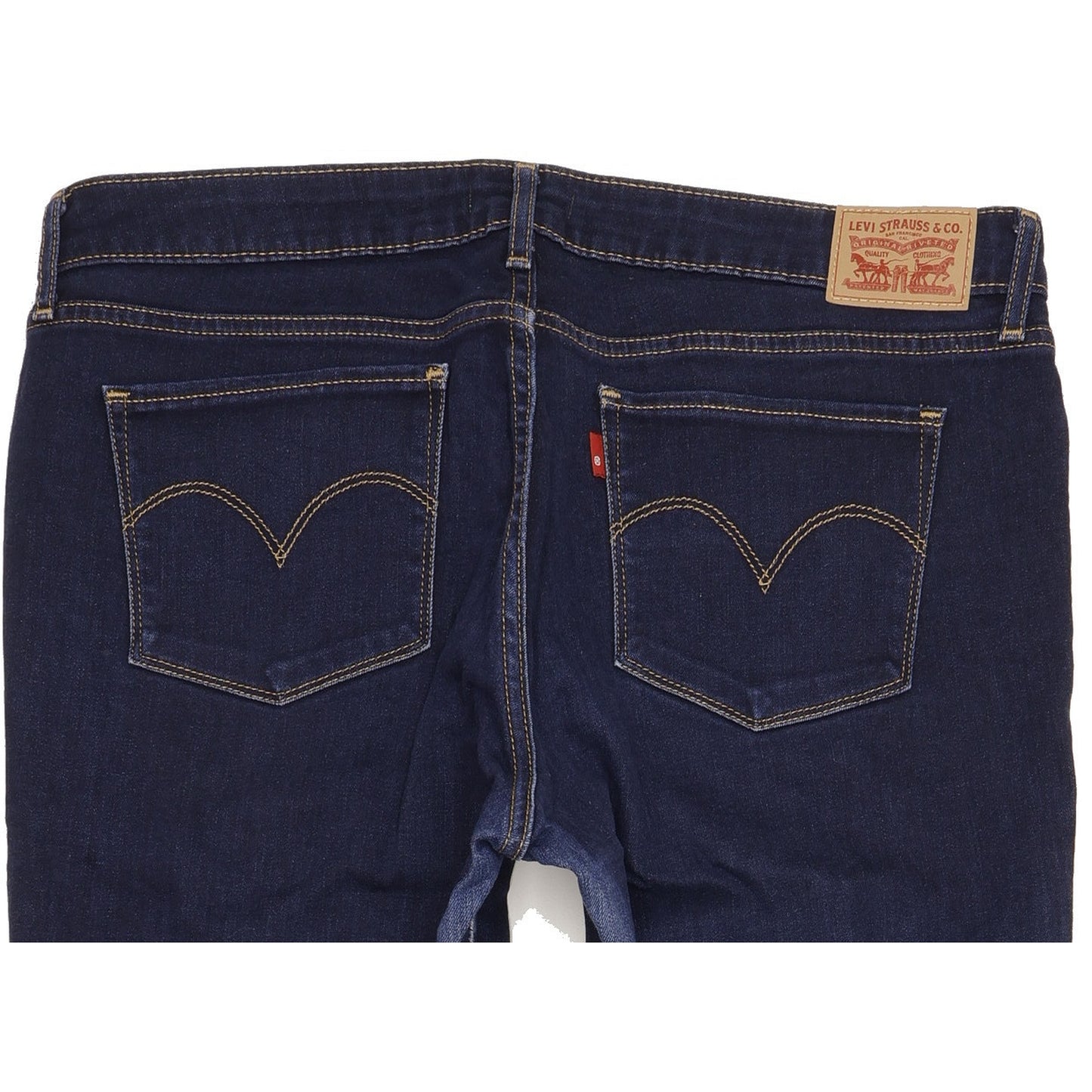 Levi's 712 Men Blue Straight Slim Stretch Jeans W33 L32