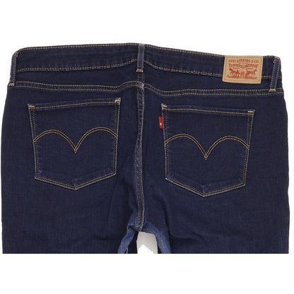 Levi's 712 Men Blue Straight Slim Stretch Jeans W33 L32