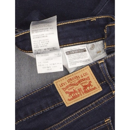 Levi's 712 Men Blue Straight Slim Stretch Jeans W33 L32