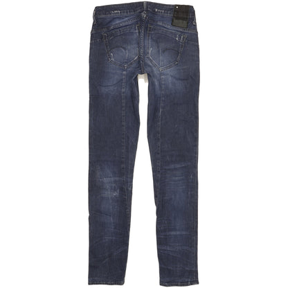 G-Star Midge Women Blue Skinny Slim Stretch Jeans W28 L32