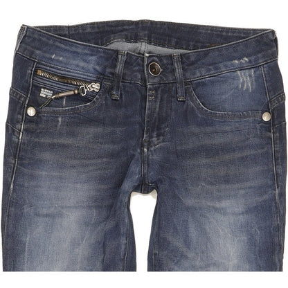G-Star Midge Women Blue Skinny Slim Stretch Jeans W28 L32