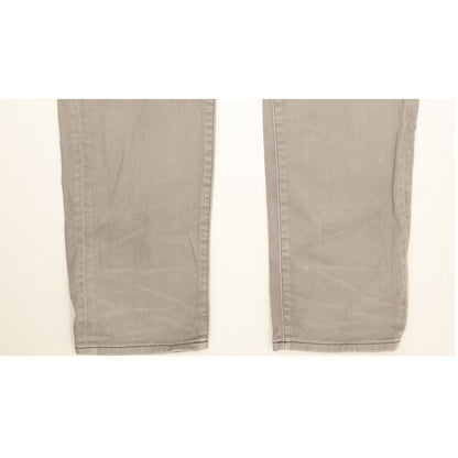 G-Star 3301 Men Grey Tapered Slim Jeans W34 L34